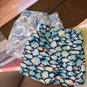 Kids' Blue Swim Shorts - set of 2